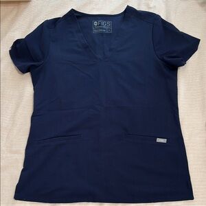 FIGS Set, Women's Navy Blue Set- Top and Joggers